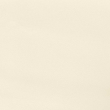 Kopfteil mit Ohren Creme 93x23x118/128 cm Kunstleder