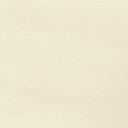 Kopfteil mit Ohren Creme 93x16x118/128 cm Kunstleder