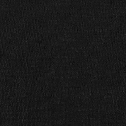 Boxspringbett mit Matratze Schwarz 160x200 cm Stoff