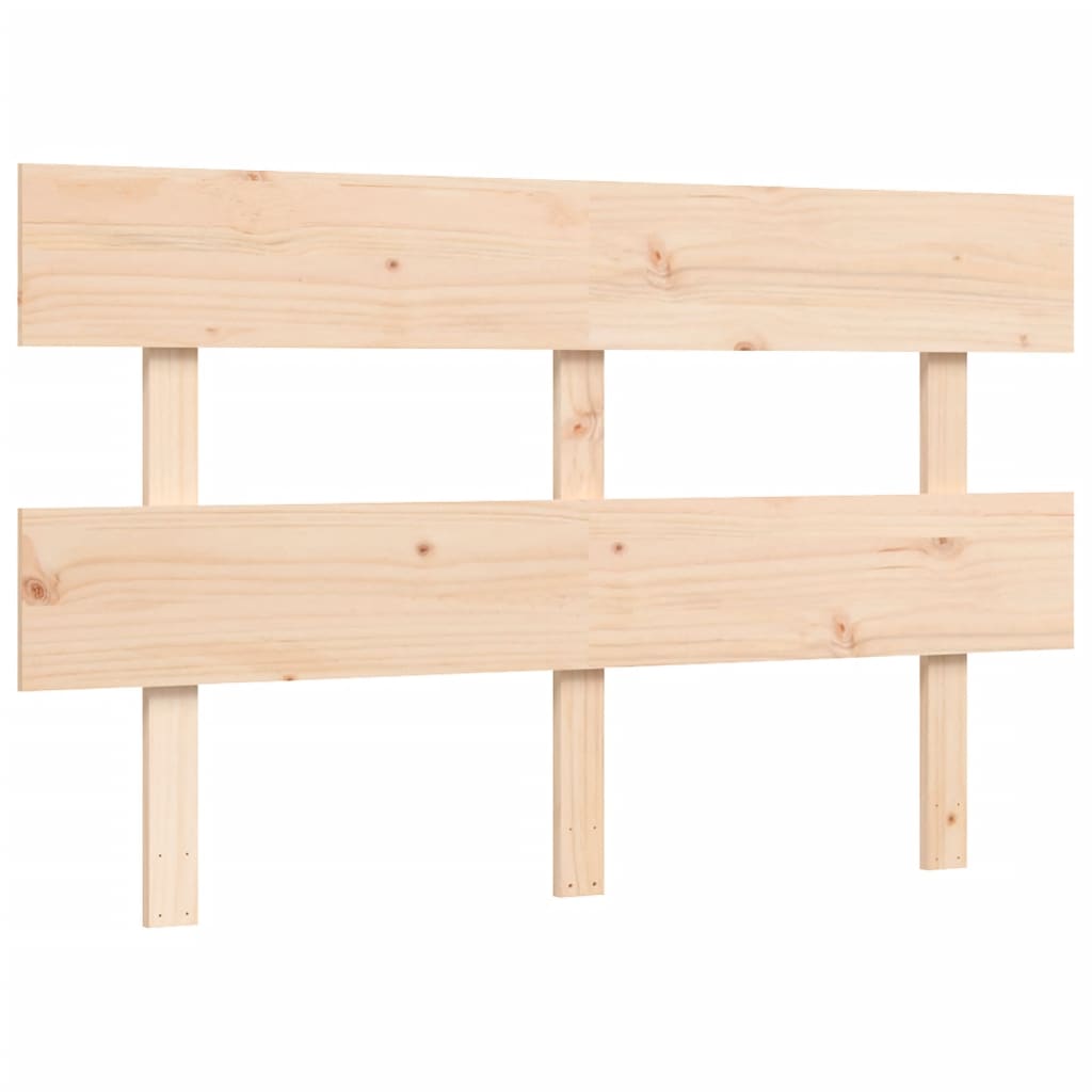 Seniorenbett mit Kopfteil 140x190 cm Massivholz
