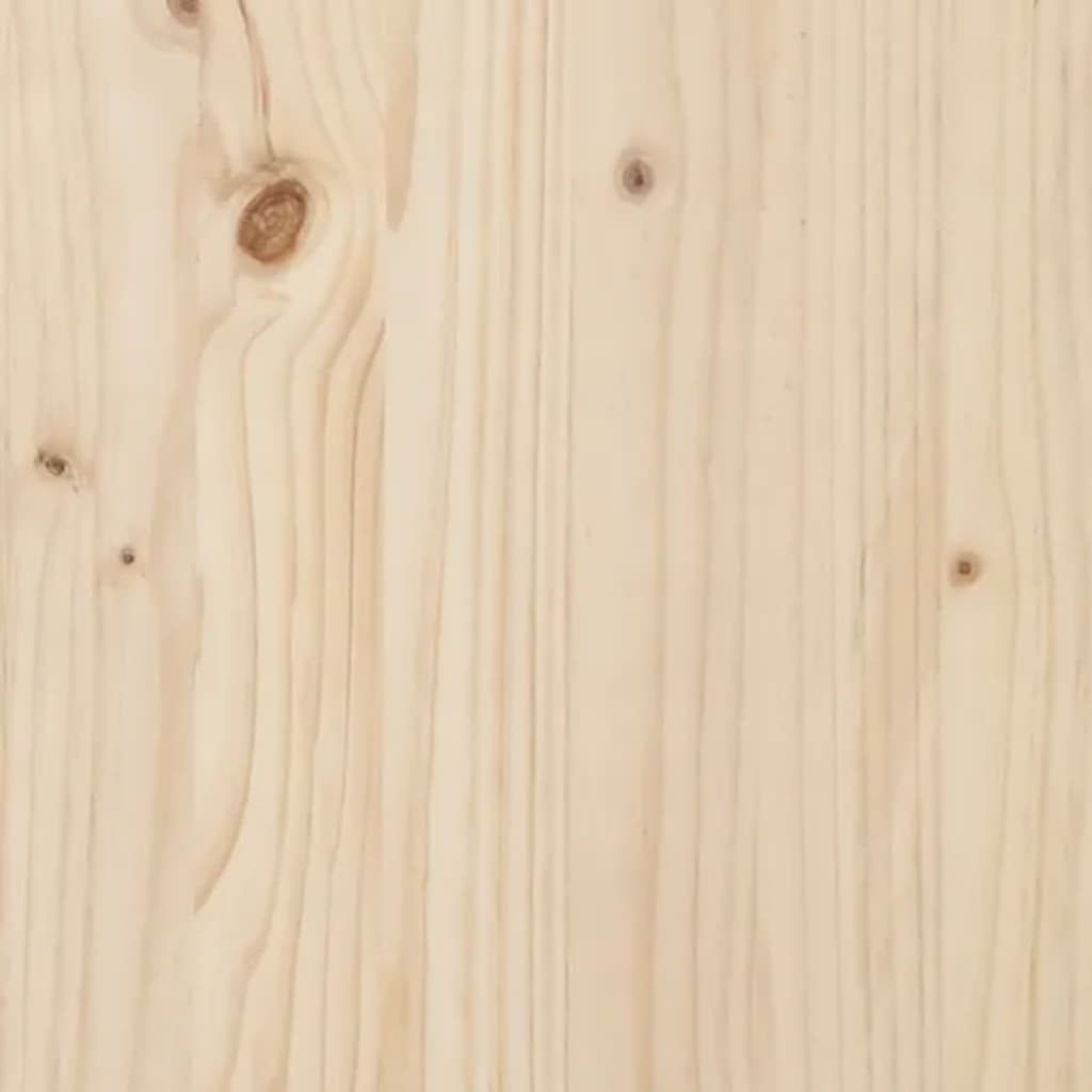 Seniorenbett mit Kopfteil 120x200 cm Massivholz