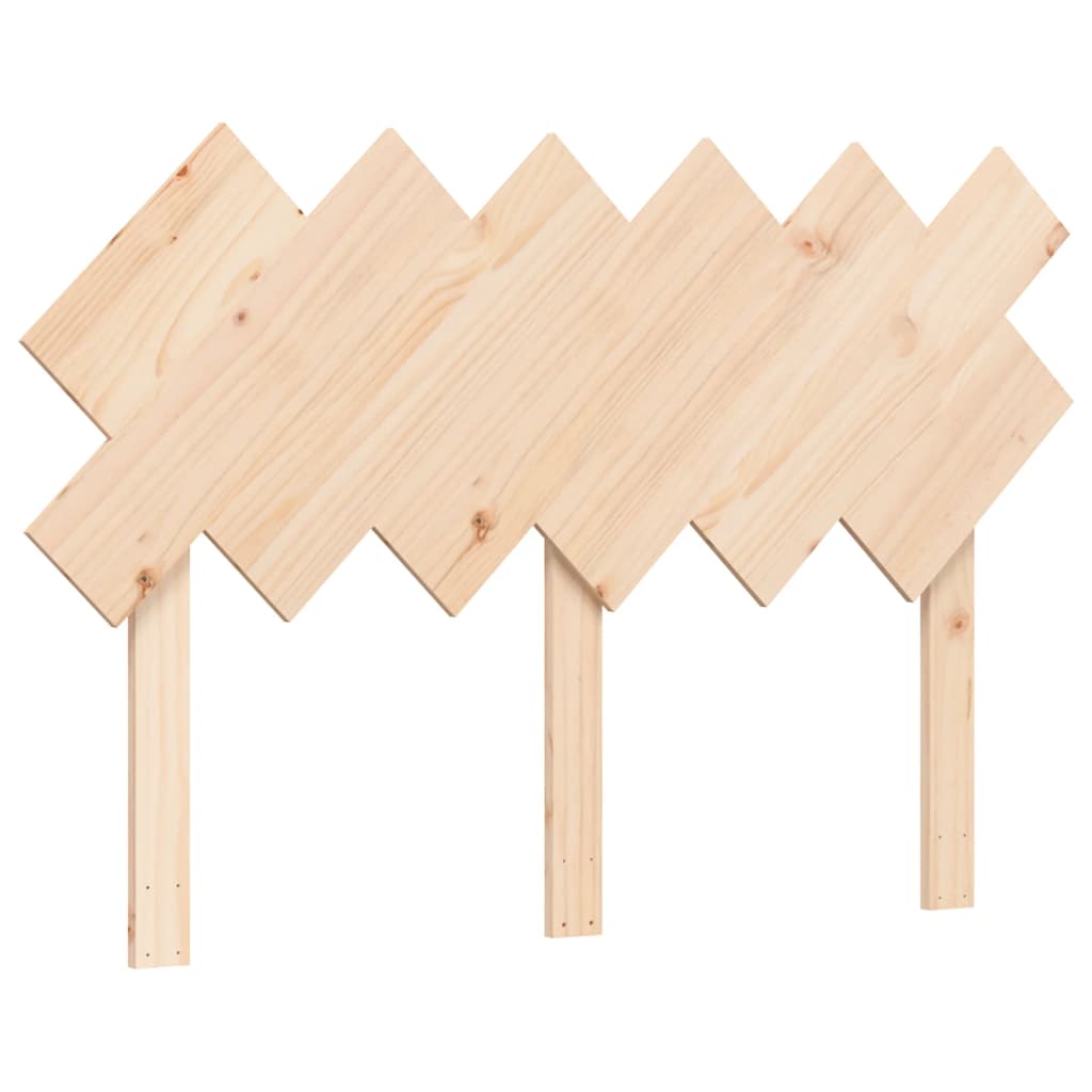 Seniorenbett mit Kopfteil 120x200 cm Massivholz