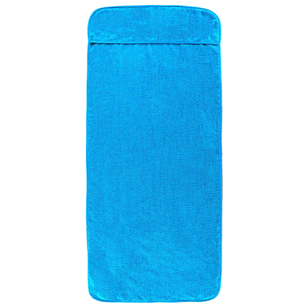 Strandtücher 4 Stk. Türkis 60x135 cm Stoff 400 GSM