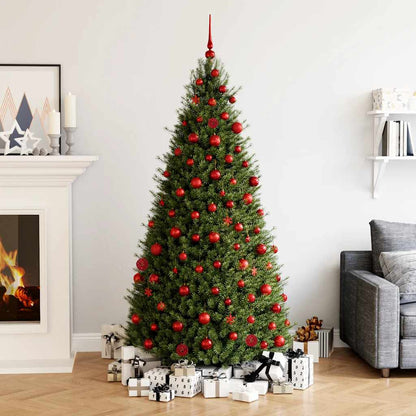 111-tlg. Weihnachtskugel-Set Rot Polystyrol