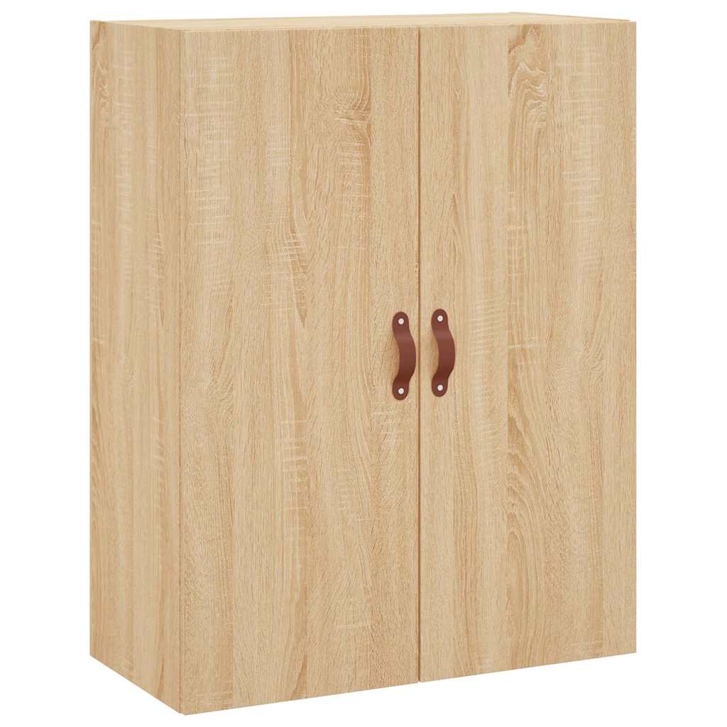 Wandschränke 2 Stk. Sonoma-Eiche 69,5x34x90 cm
