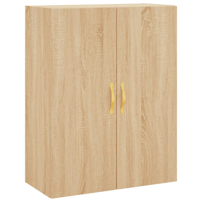 Wandschränke 2 Stk. Sonoma-Eiche 69,5x34x90 cm
