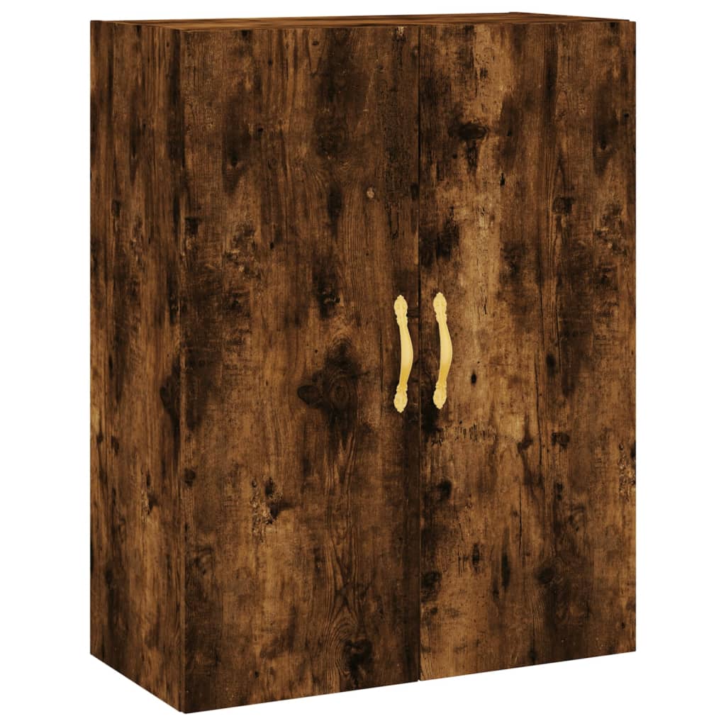 Wandschränke 2 Stk. Räuchereiche 69,5x34x90 cm