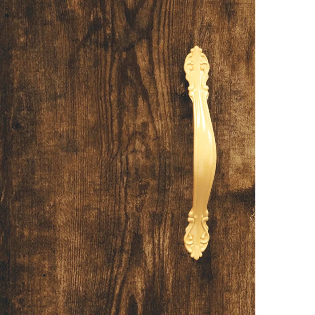 Wandschränke 2 Stk. Räuchereiche 69,5x34x90 cm