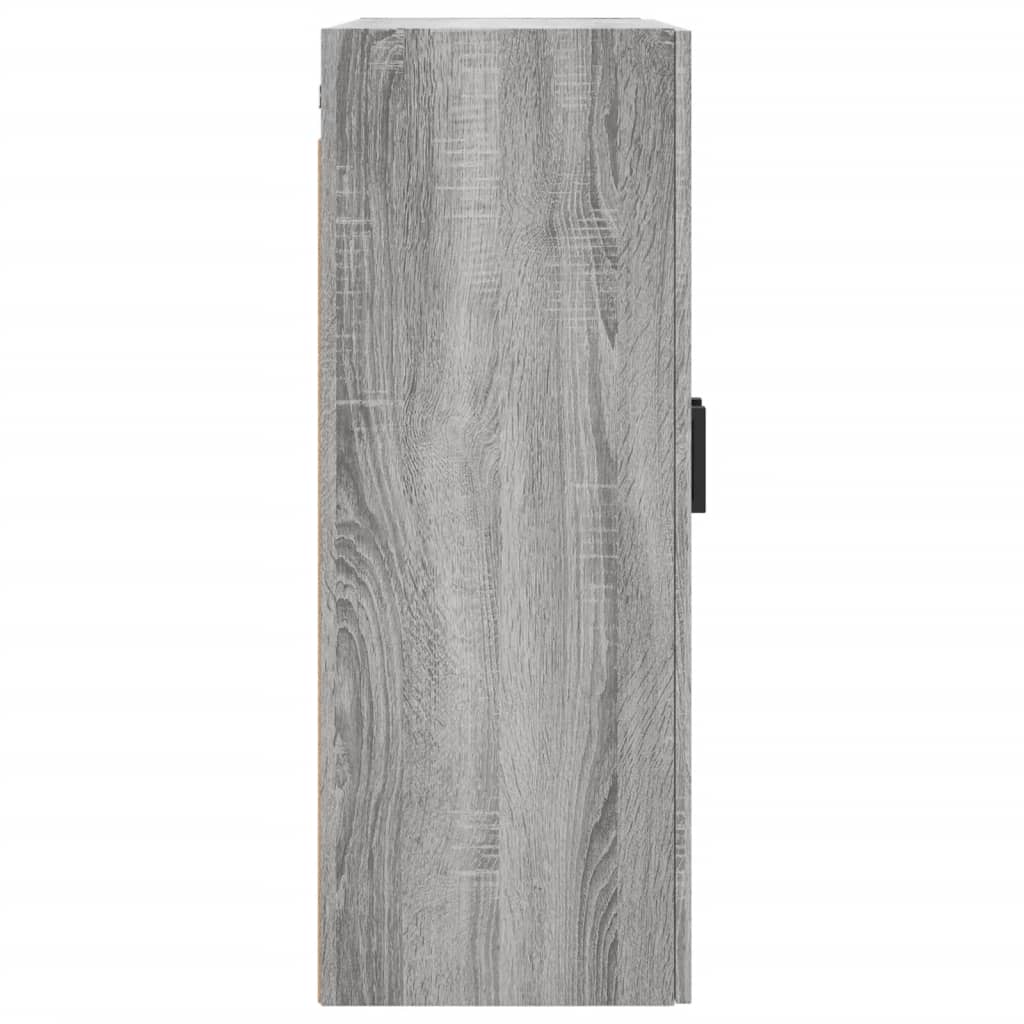 Wandschränke 2 Stk. Grau Sonoma 69,5x34x90 cm