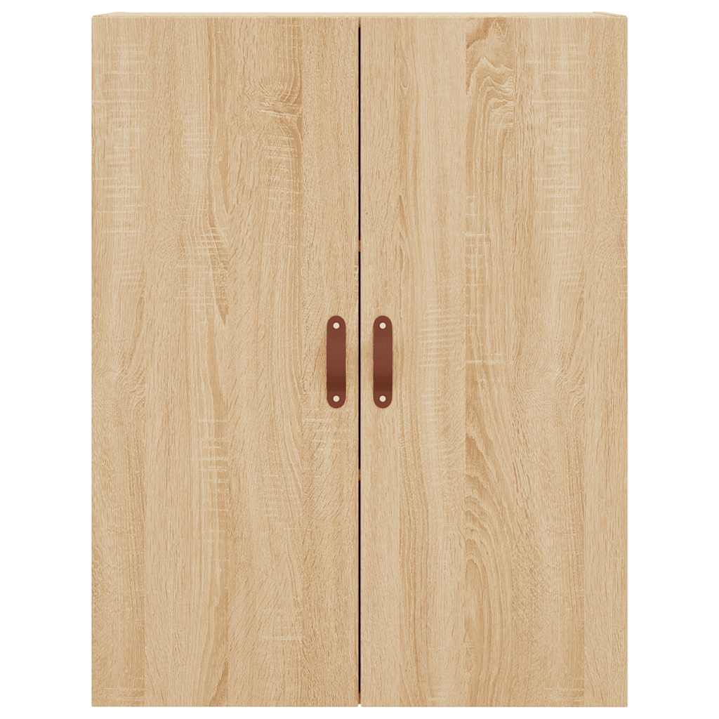 Highboard Sonoma-Eiche 69,5x34x180 cm Holzwerkstoff