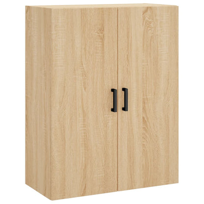 Highboard Sonoma-Eiche 69,5x34x180 cm Holzwerkstoff