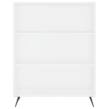 Highboard Weiß 69,5x34x180 cm Holzwerkstoff
