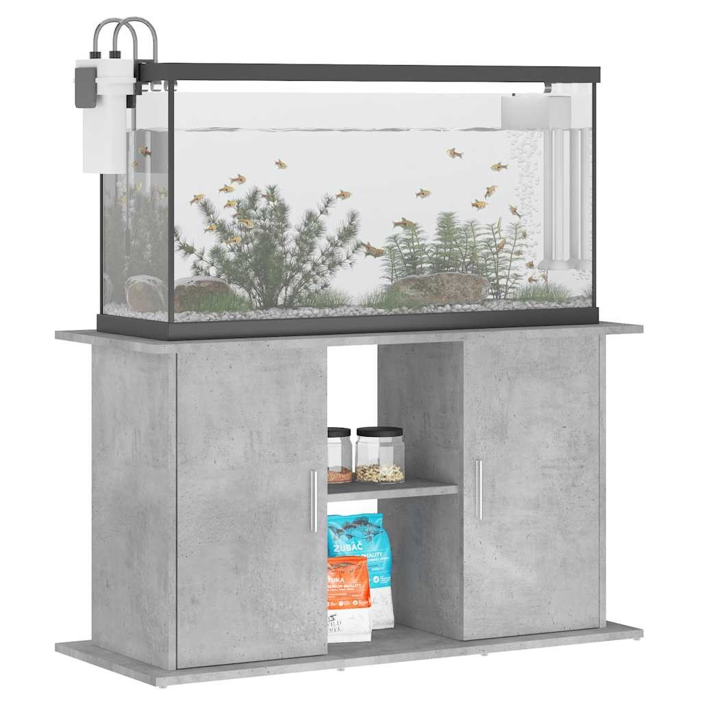 Aquariumständer Betongrau 101 x 41 x 58 cm Holzwerkstoff
