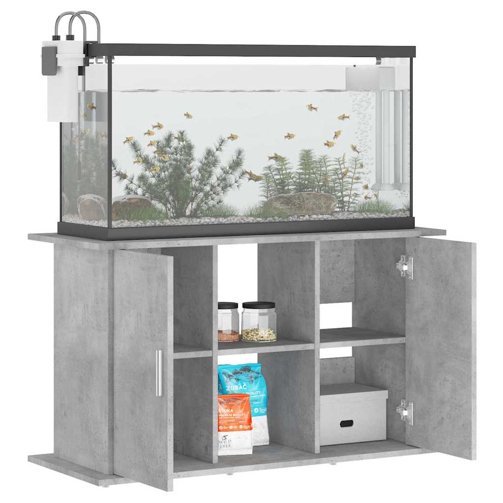 Aquariumständer Betongrau 101 x 41 x 58 cm Holzwerkstoff