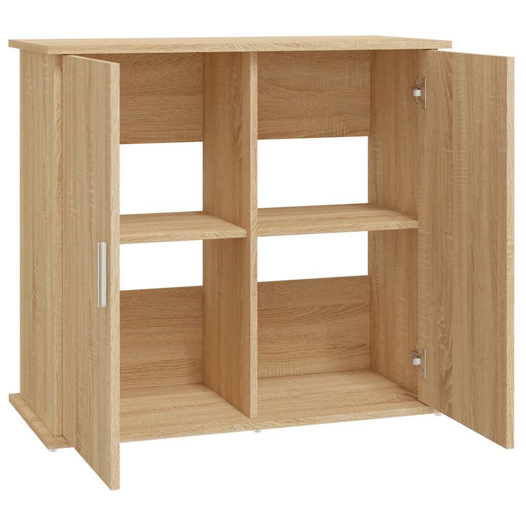 Aquariumständer Sonoma-Eiche 81 x 36 x 73 cm Holzwerkstoff