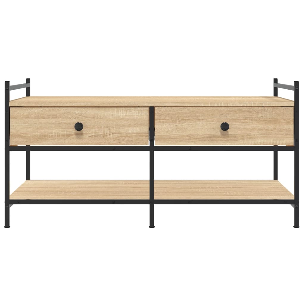 Coffee table Sonoma oak 99x50x50 cm wood material