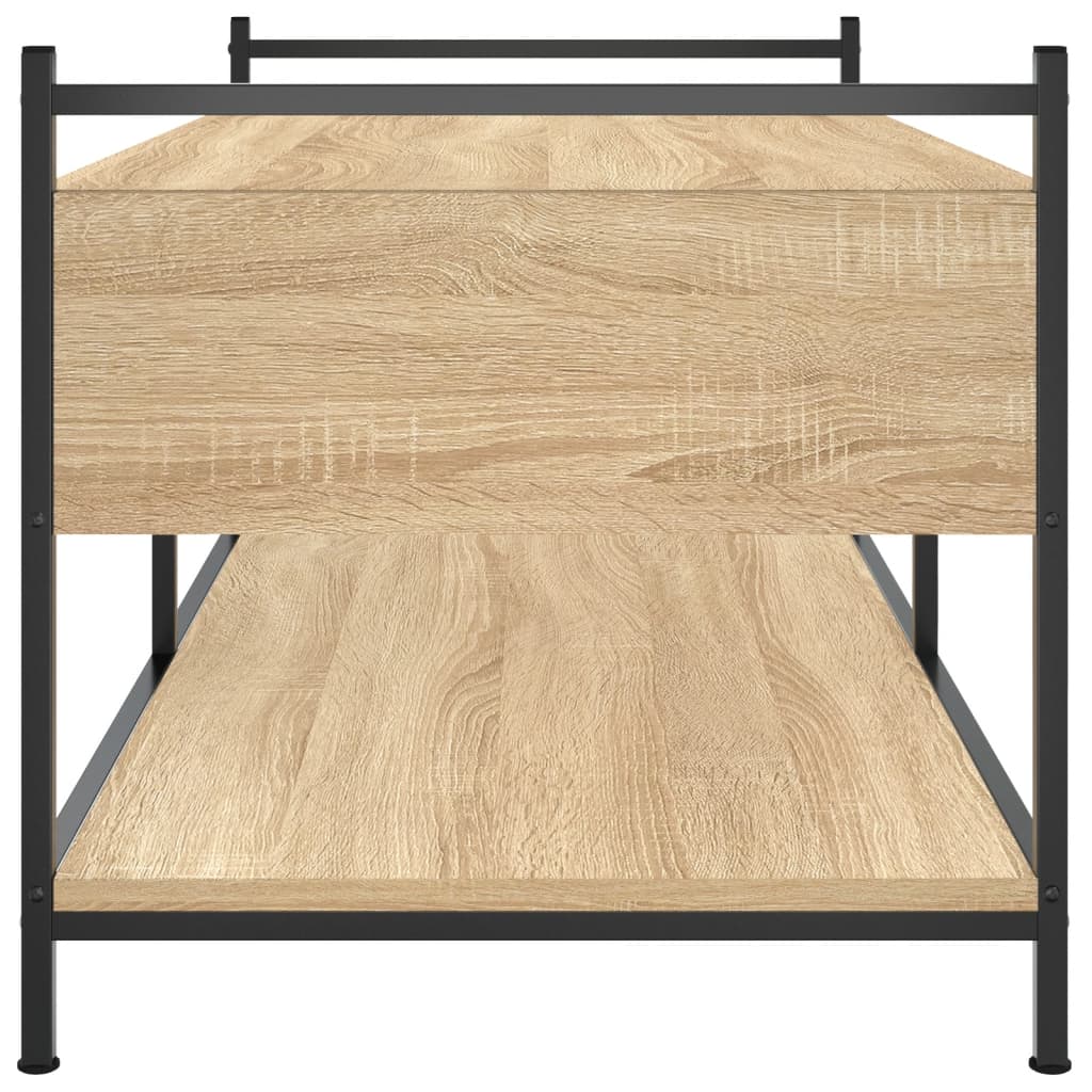 Coffee table Sonoma oak 99x50x50 cm wood material