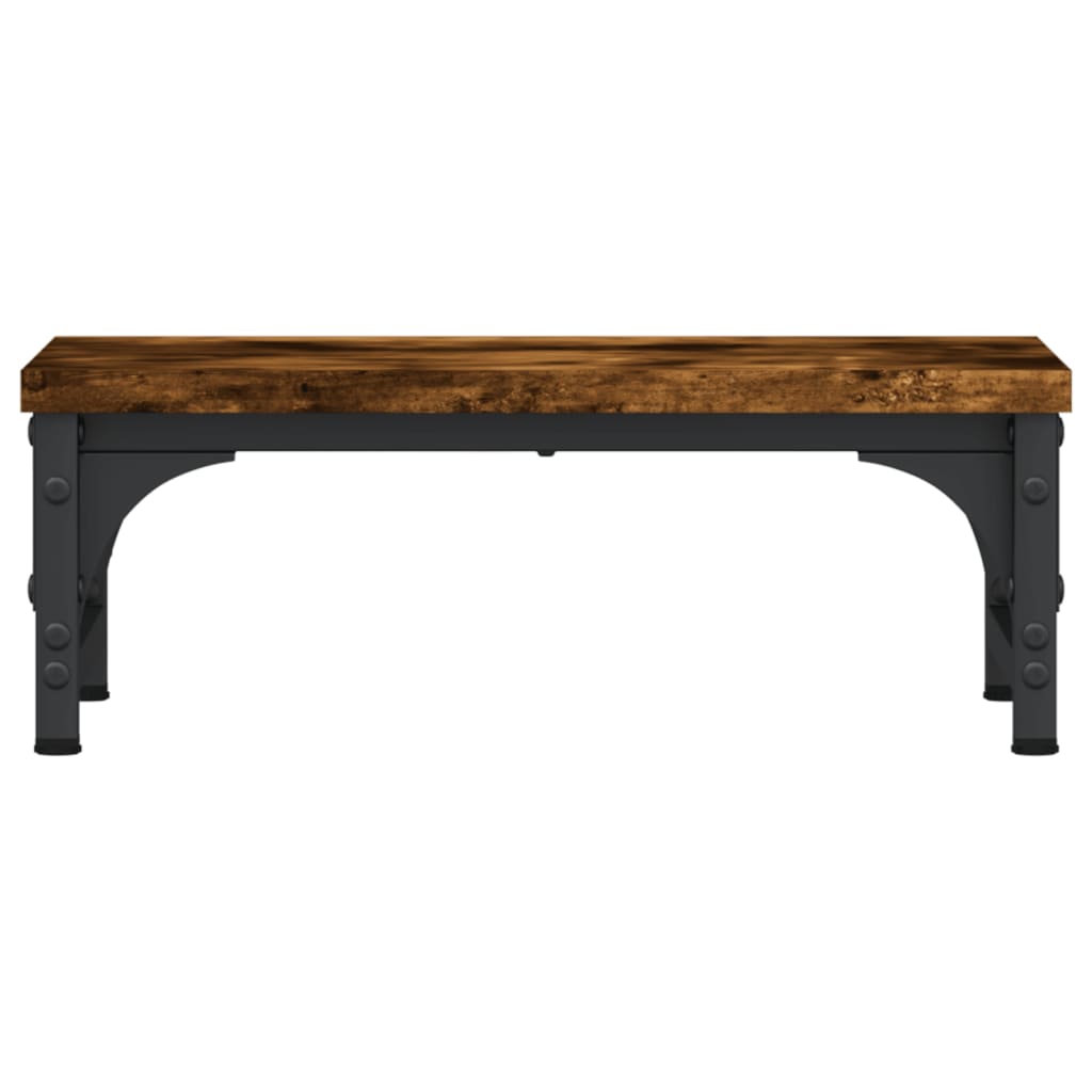 Monitorständer Räuchereiche 37x23x14 cm Holzwerkstoff