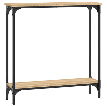Konsolentisch Sonoma-Eiche 75 x 22,5 x 75 cm Holzwerkstoff
