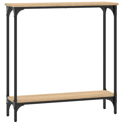 Konsolentisch Sonoma-Eiche 75 x 22,5 x 75 cm Holzwerkstoff
