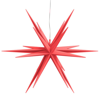 LED-Weihnachtsstern Faltbar Rot 57 cm