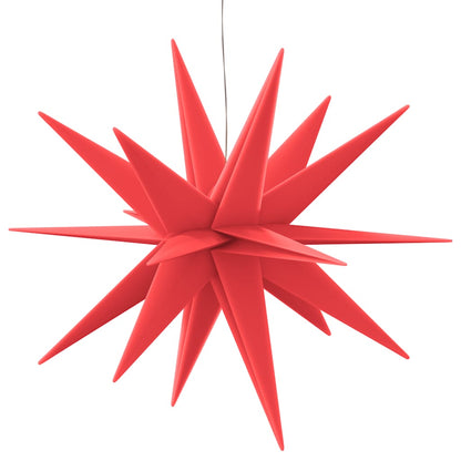LED-Weihnachtsstern Faltbar Rot 57 cm