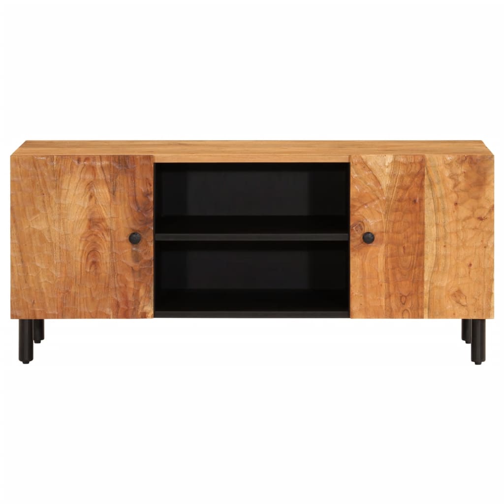 TV-Schrank 105x33x46 cm Massivholz Akazie