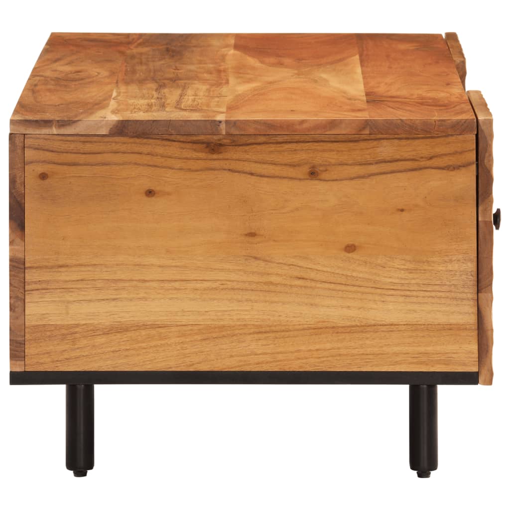 Table basse 100x54x40 cm en bois d'acacia massif