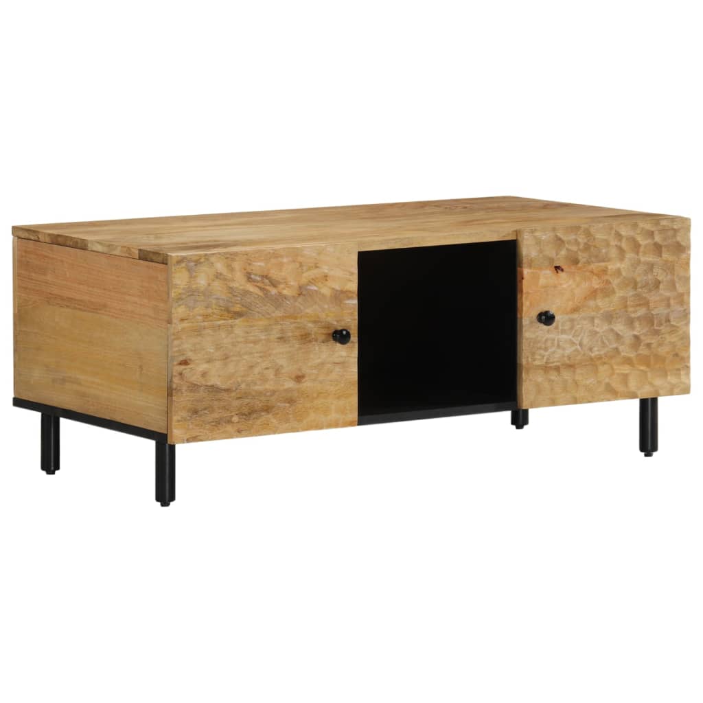 Table basse 100x54x40 cm en manguier massif