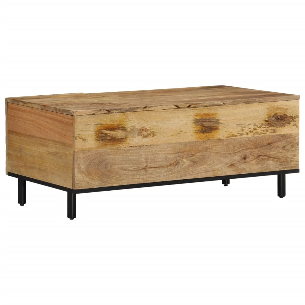 Table basse 100x54x40 cm en manguier massif