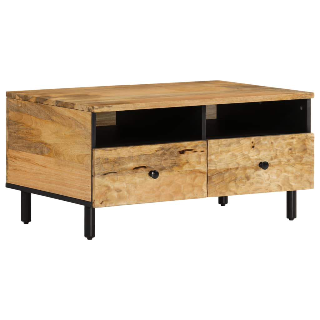 Table basse 80x54x40 cm en manguier massif