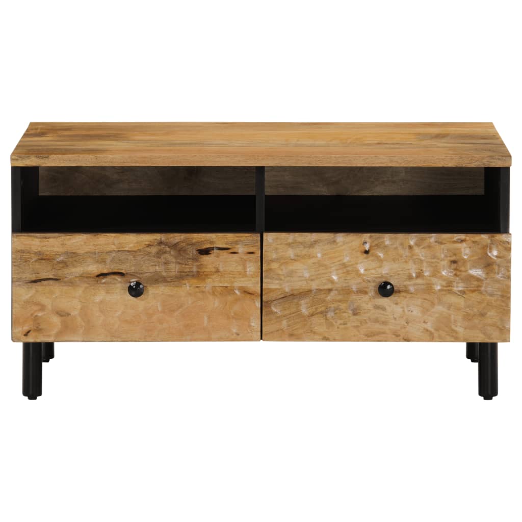 Table basse 80x54x40 cm en manguier massif