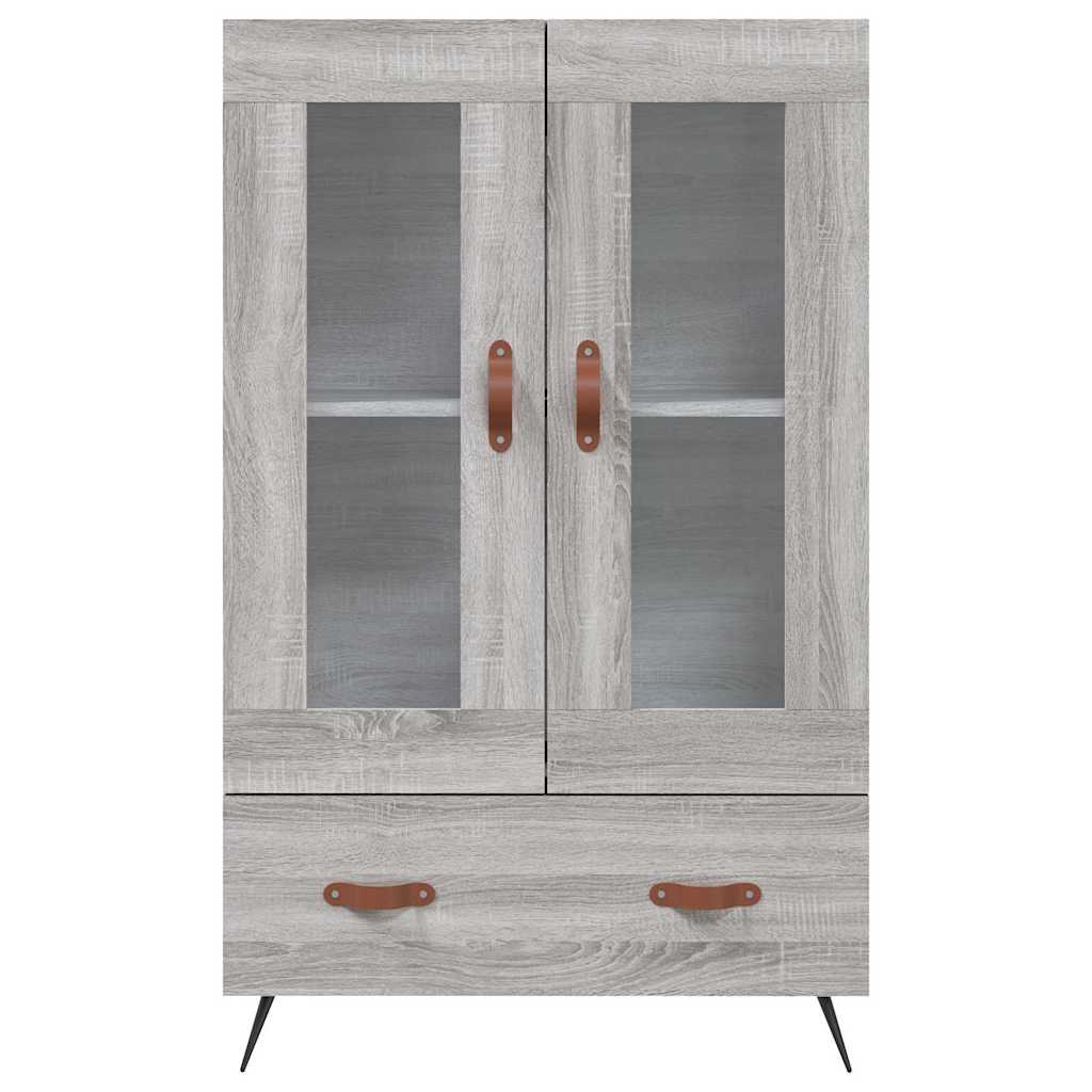 Highboard Grau Sonoma 69,5x31x115 cm Holzwerkstoff