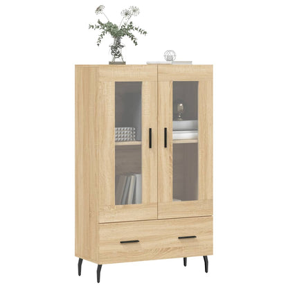 Highboard Sonoma-Eiche 69,5x31x115 cm Holzwerkstoff