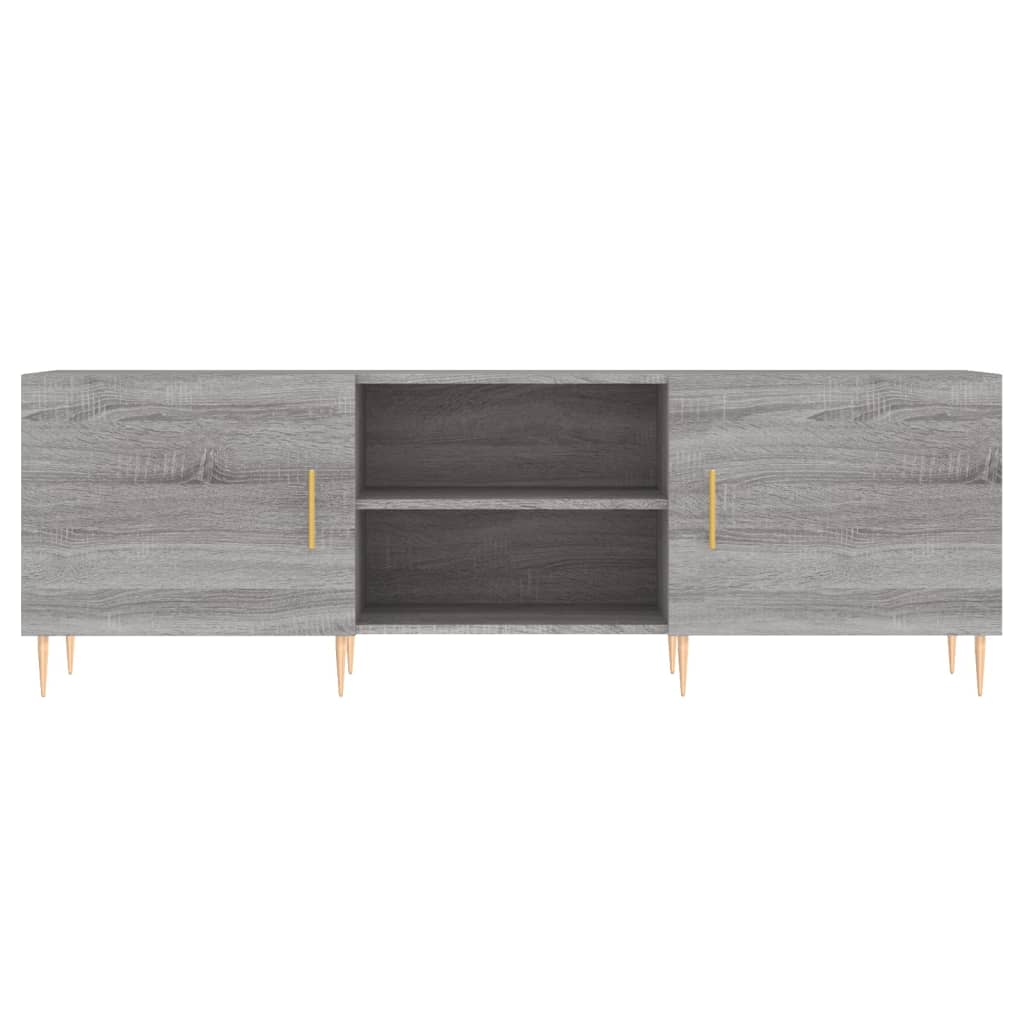 TV-Schrank Grau Sonoma 150x30x50 cm Holzwerkstoff