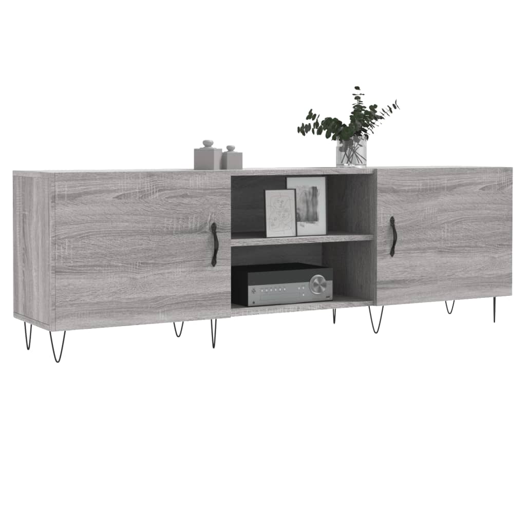 TV-Schrank Grau Sonoma 150x30x50 cm Holzwerkstoff