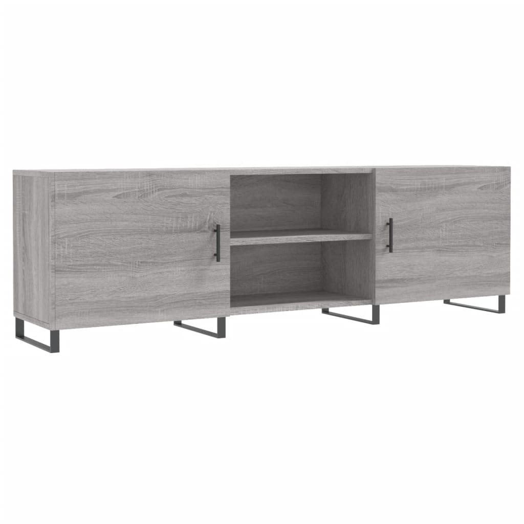 TV-Schrank Grau Sonoma 150x30x50 cm Holzwerkstoff