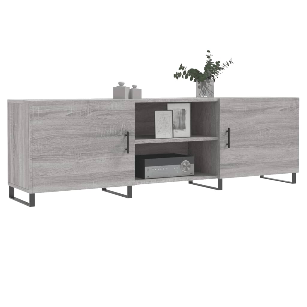 TV-Schrank Grau Sonoma 150x30x50 cm Holzwerkstoff