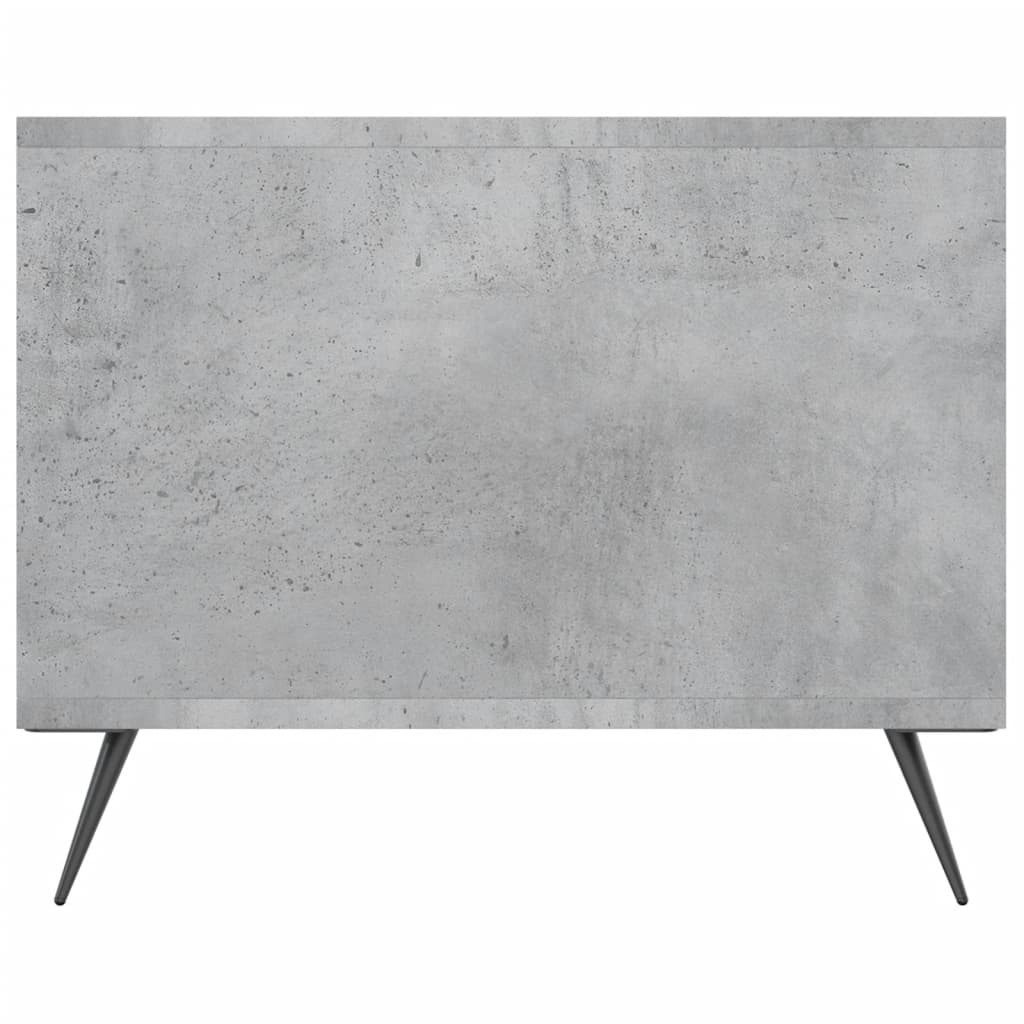 Table basse gris béton 102x50x40 cm en bois