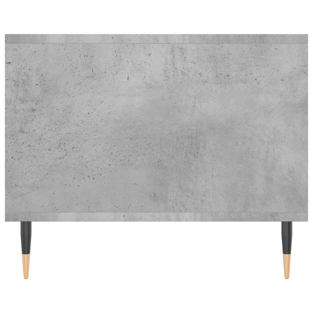 Table basse gris béton 102x50x40 cm en bois