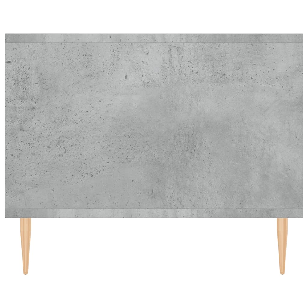 Table basse gris béton 102x50x40 cm en bois