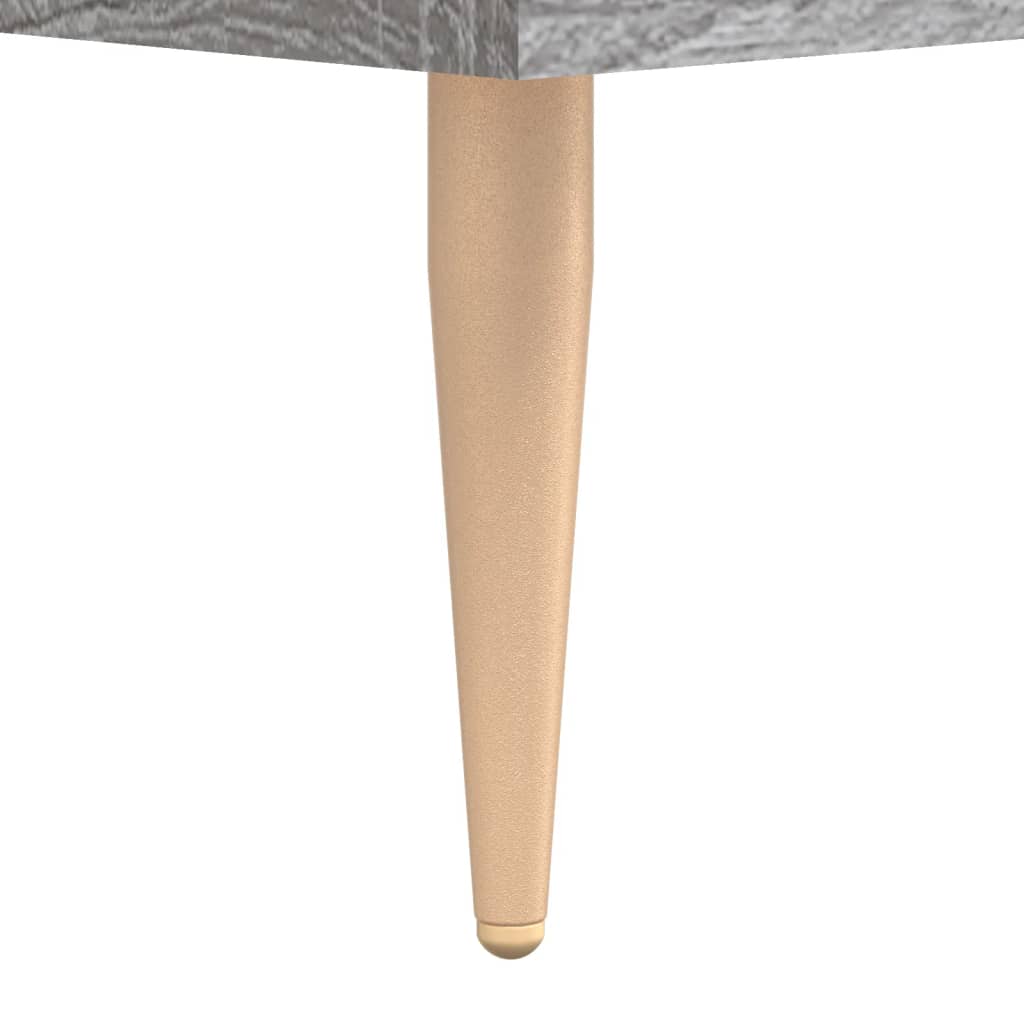 Table basse Sonoma grise 102x50x40 cm en bois