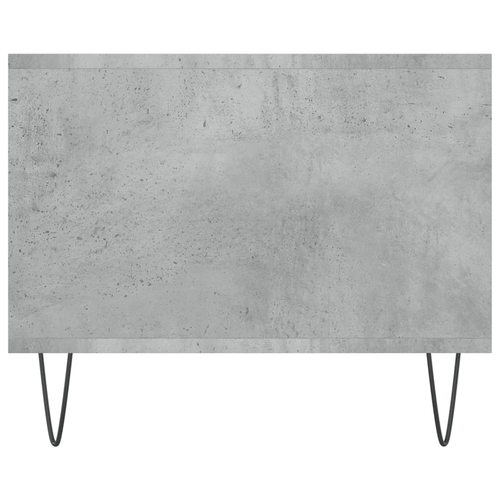 Couchtisch Betongrau 102x50x40 cm Holzwerkstoff