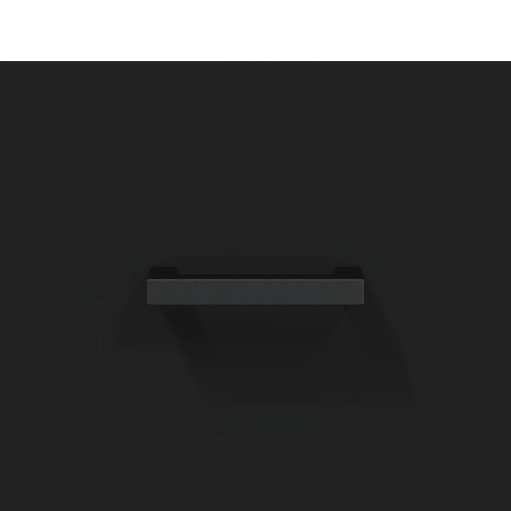 Coffee Table Black 102x50x40 cm Wood Material