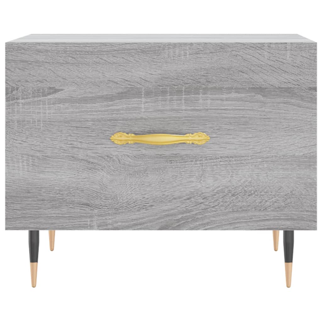 Couchtische 2 Stk. Grau Sonoma 50x50x40 cm Holzwerkstoff