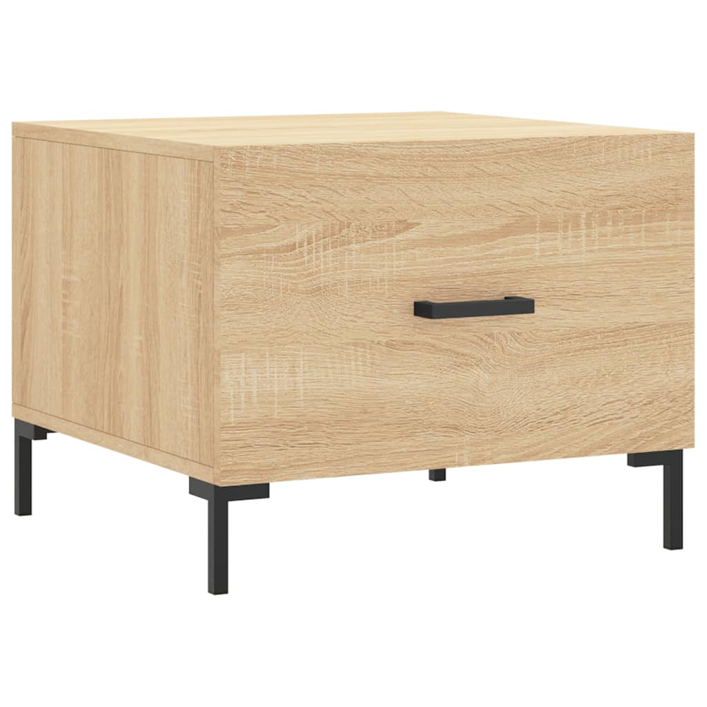 Coffee tables 2 pcs. Sonoma oak 50x50x40 cm wood material