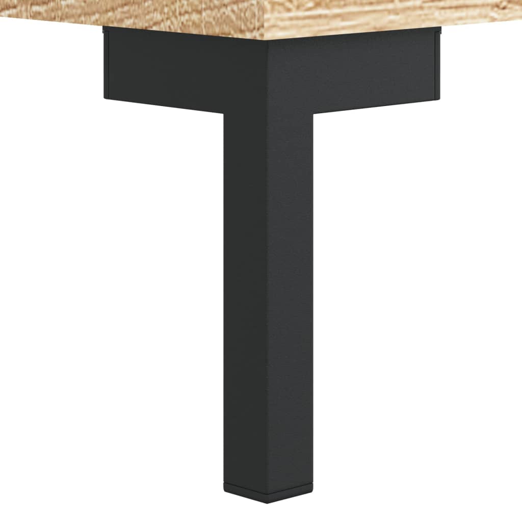 Coffee tables 2 pcs. Sonoma oak 50x50x40 cm wood material