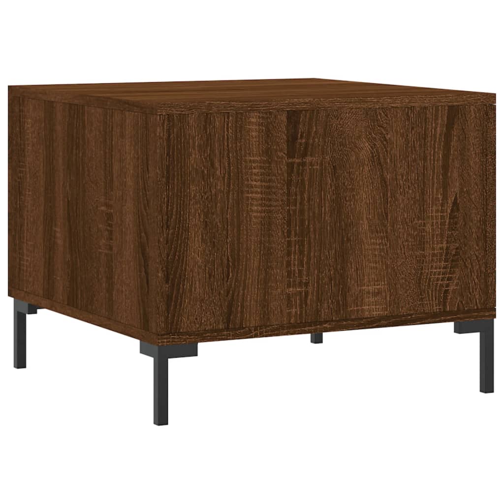 Couchtische 2 Stk. Braun Eichen-Optik 50x50x40 cm Holzwerkstoff