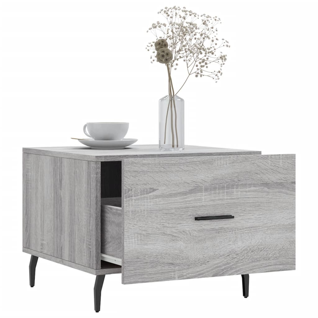 Couchtische 2 Stk. Grau Sonoma 50x50x40 cm Holzwerkstoff