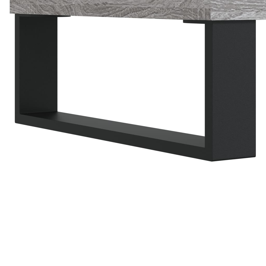 Couchtische 2 Stk. Grau Sonoma 50x50x40 cm Holzwerkstoff